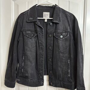Rachel Hollis Black Denim Jacket